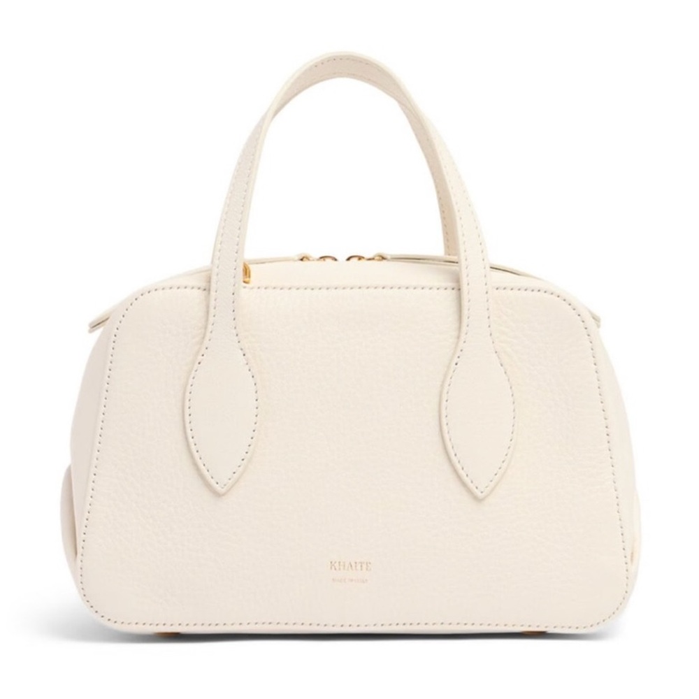 Khaite Maeve Small Crossbody Bag in Ivory/White